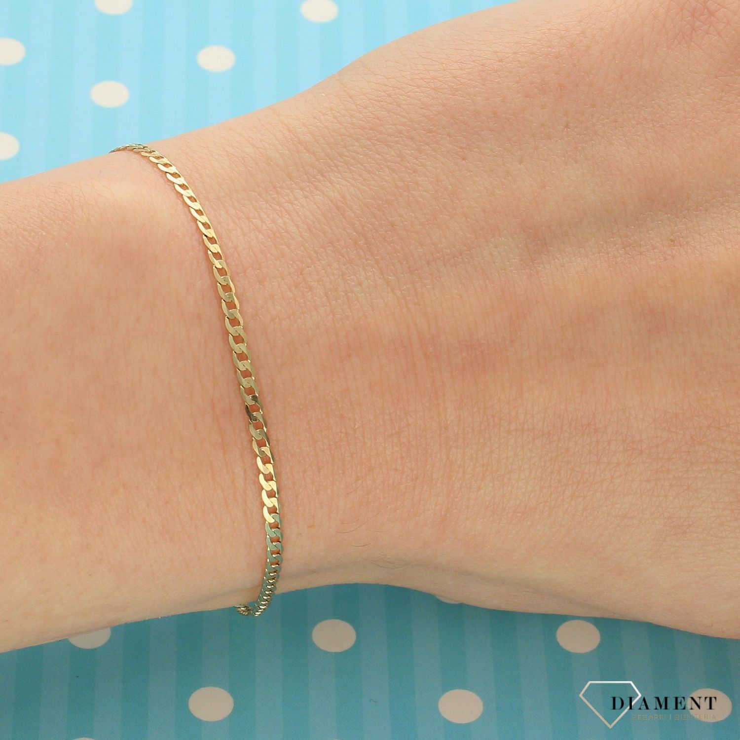 Złota bransoletka 375 pancerka DIA-BRA-GAXPDE 050-375 2mm (1).jpg